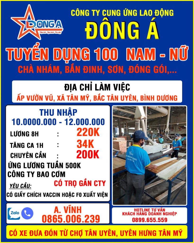 Tuyển Dụng A Vĩnh